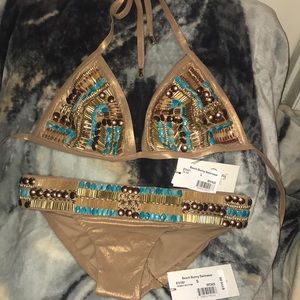 Bronze beach bunny bikini
